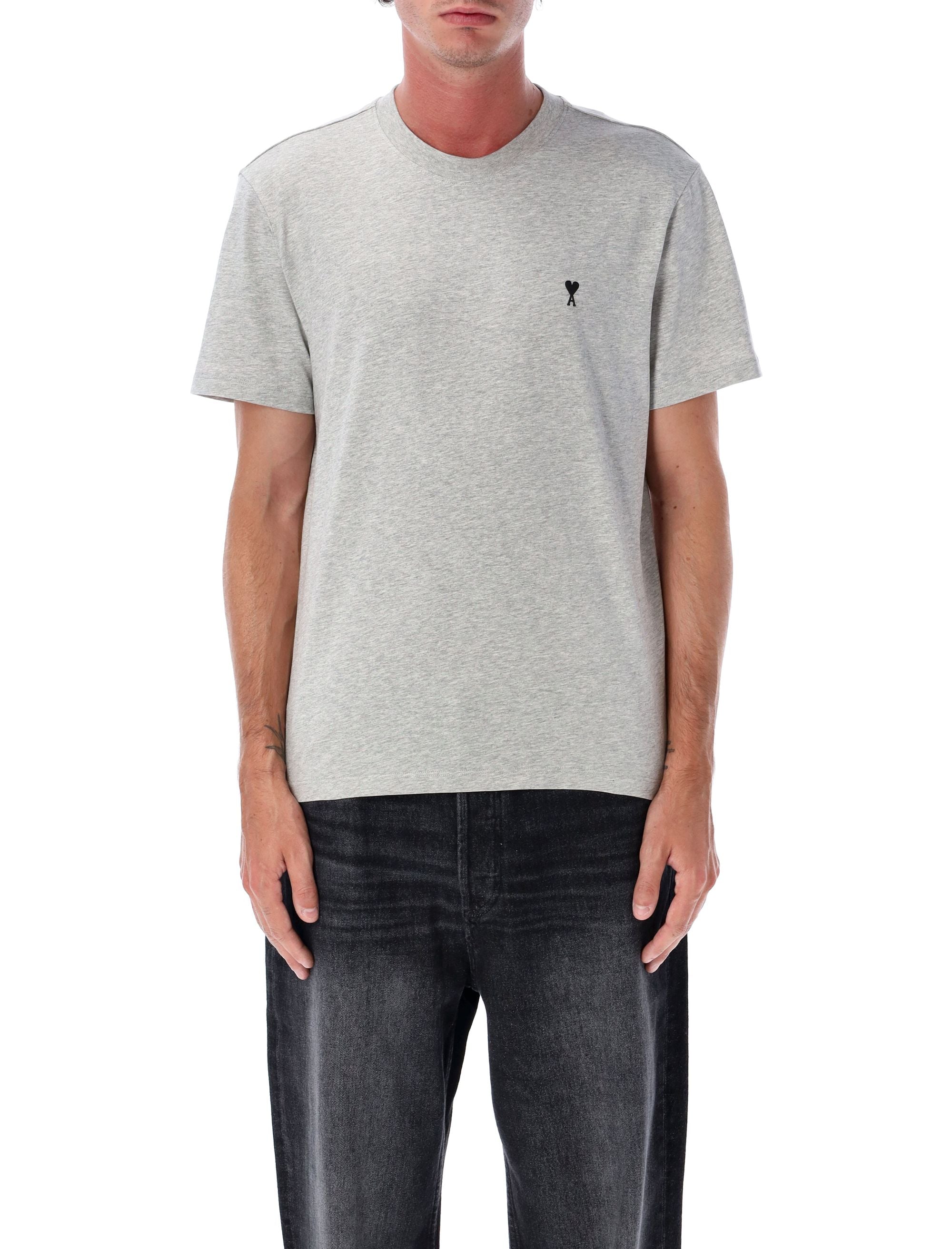 Mini OF Coeur Embroidered Cotton T-Shirt