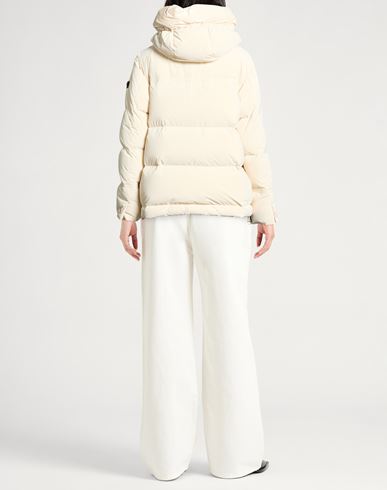 Woman Puffer Ivory Size 10 Polyamide