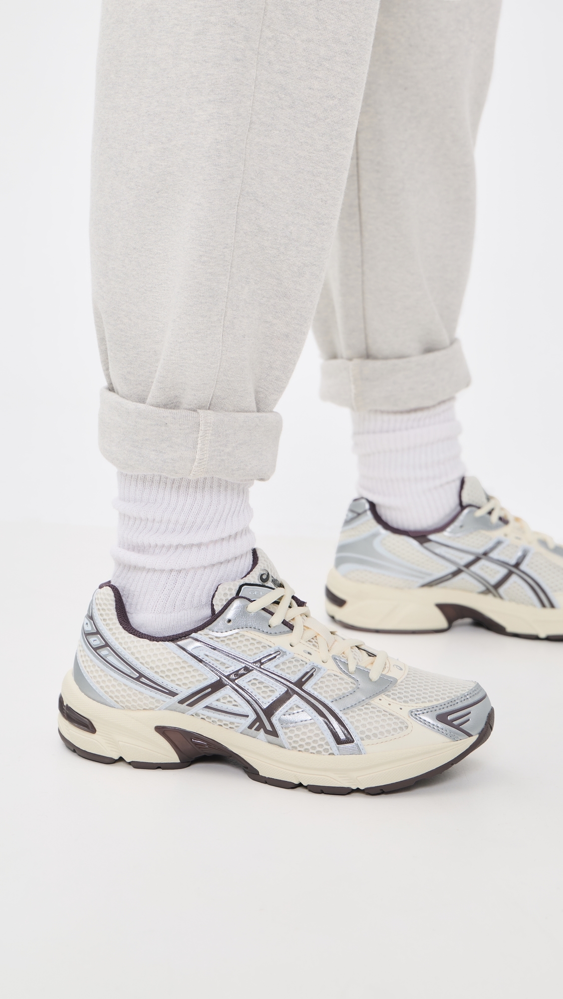 Gel-1130 Sneakers Cream/Cocoa Powder W