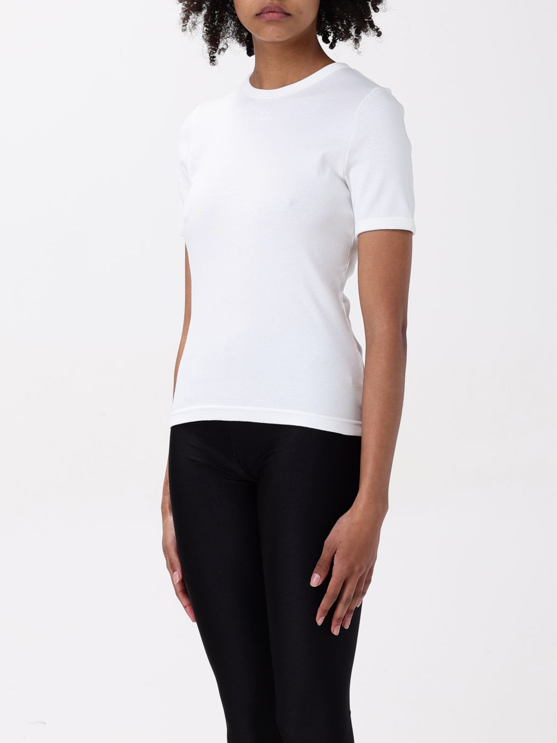 T-Shirt COURRÈGES Woman color White 1