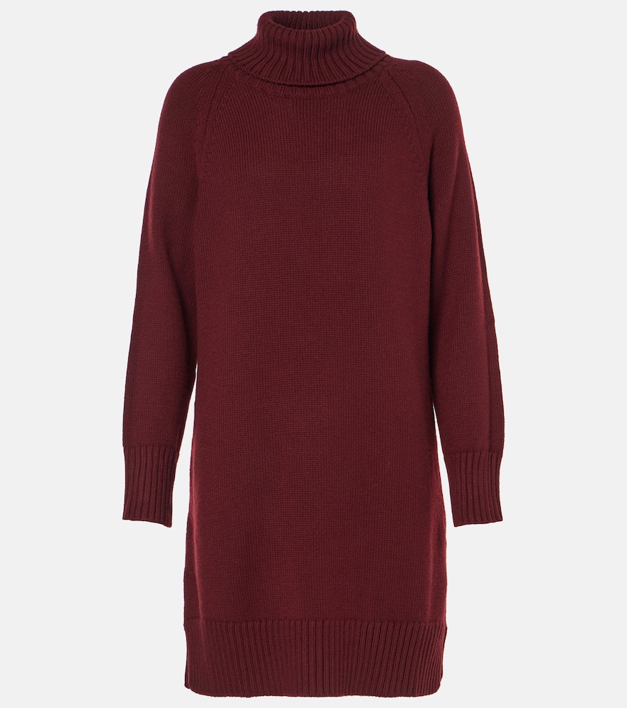 Trudy virgin wool minidress