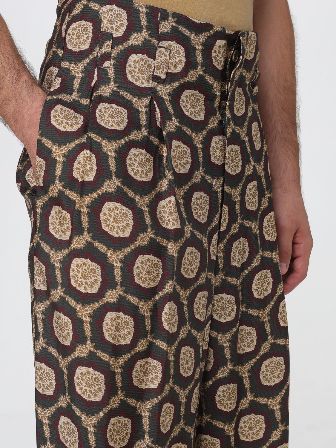 Pants Men color Multicolor