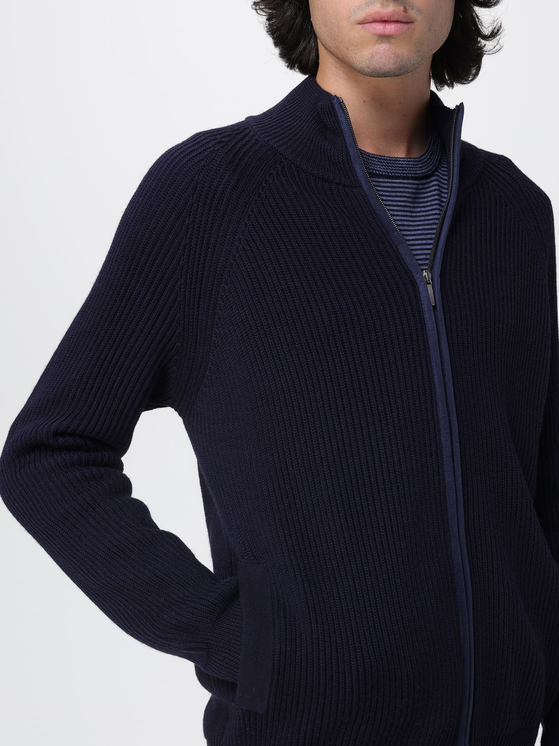 Sweater Men color Blue