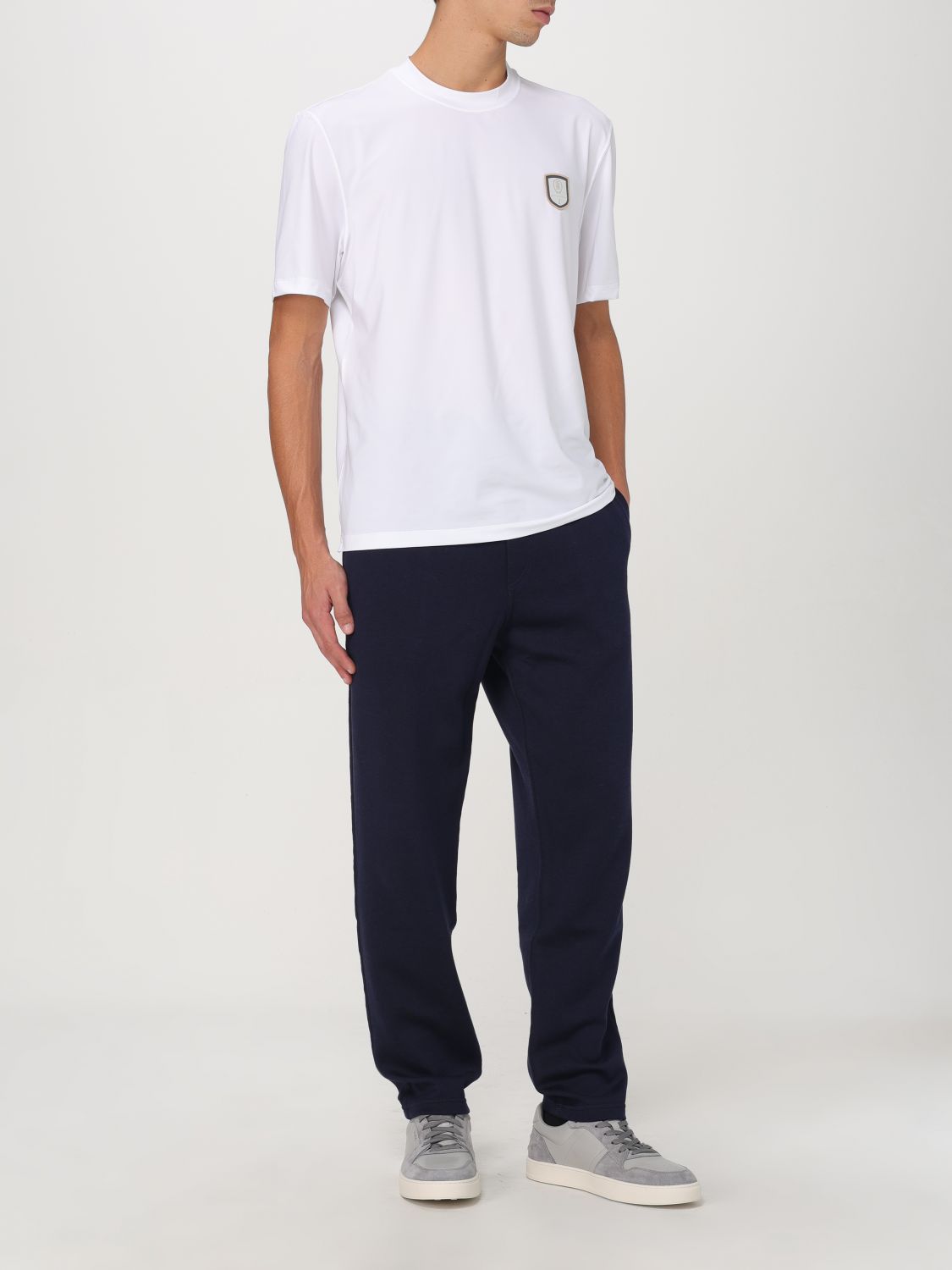 Pants Men color Blue