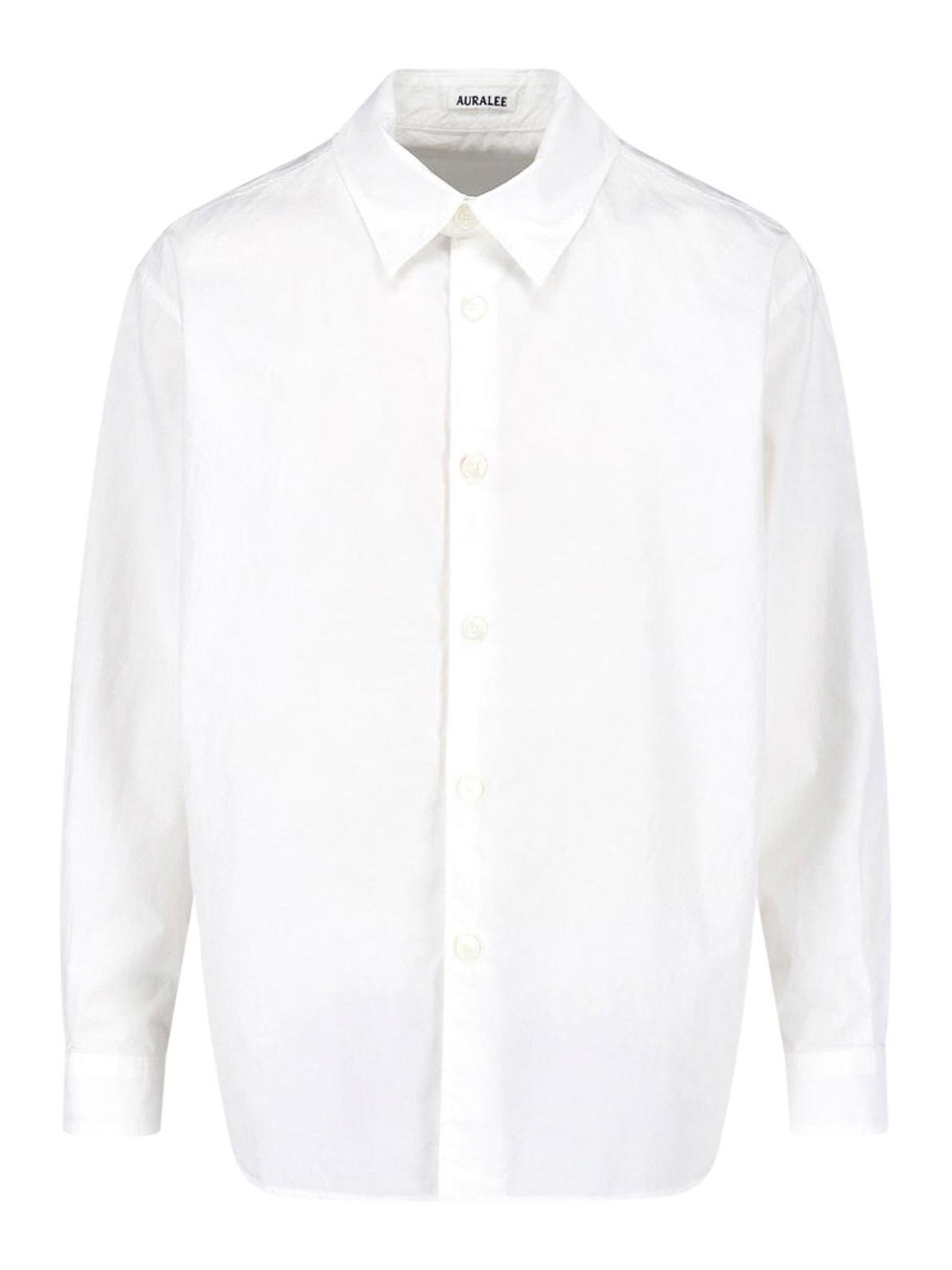 Auralee - long sleeve shirt casual style button