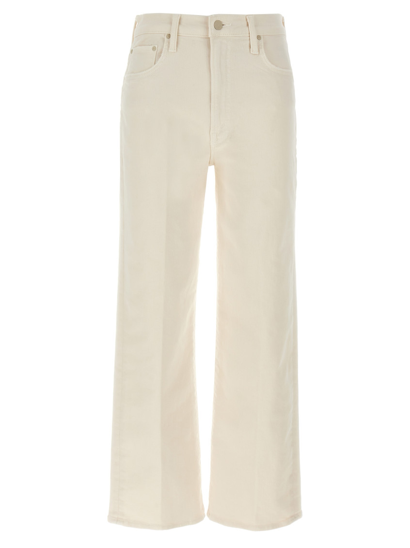 Ivory stretch denim The Rambler jeans