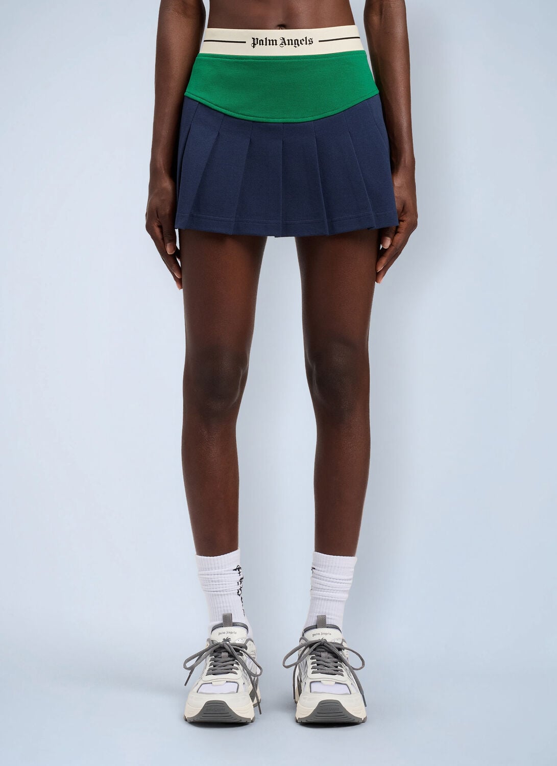 Classic Logo Pleated Skirt