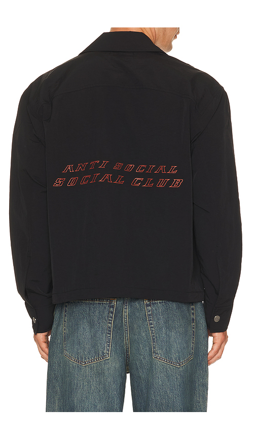 Anti Social Social Club Coaches Jacket in Black. L. Also in S, M, XL/1X