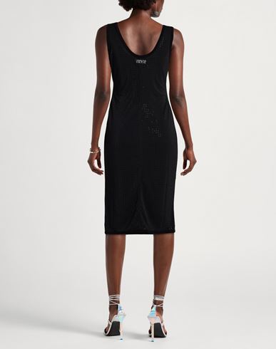 Woman Midi dress Black Size 0 Polyester