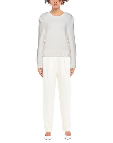 Woman Sweater Ivory Size XL Wool