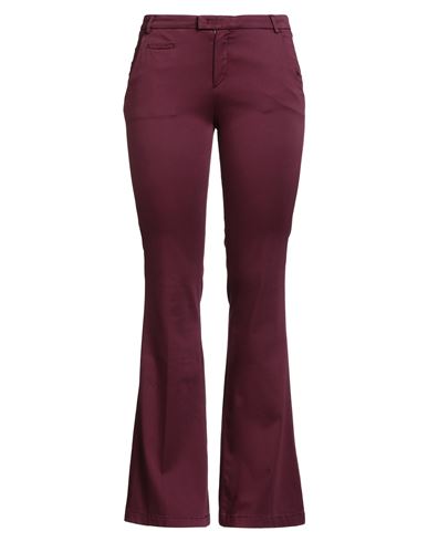 Jacob Cohёn Woman Pants Garnet Size 32 Cotton, Viscose, Polyester, Elastane
