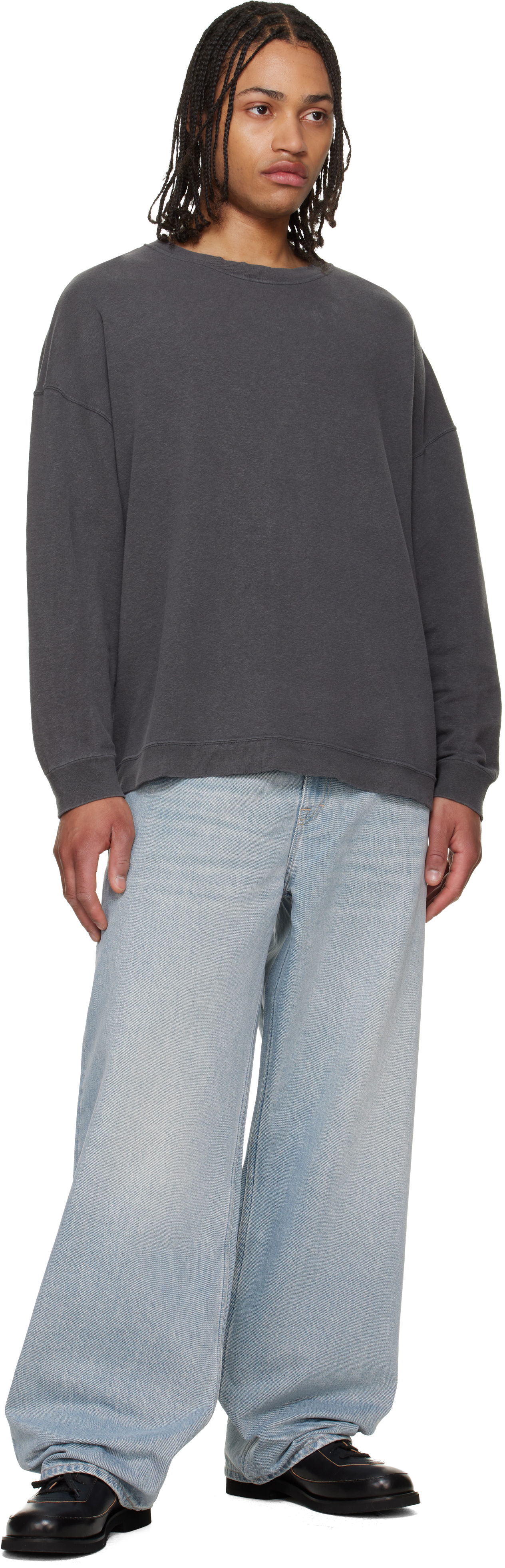 Gray Slack Sweatshirt