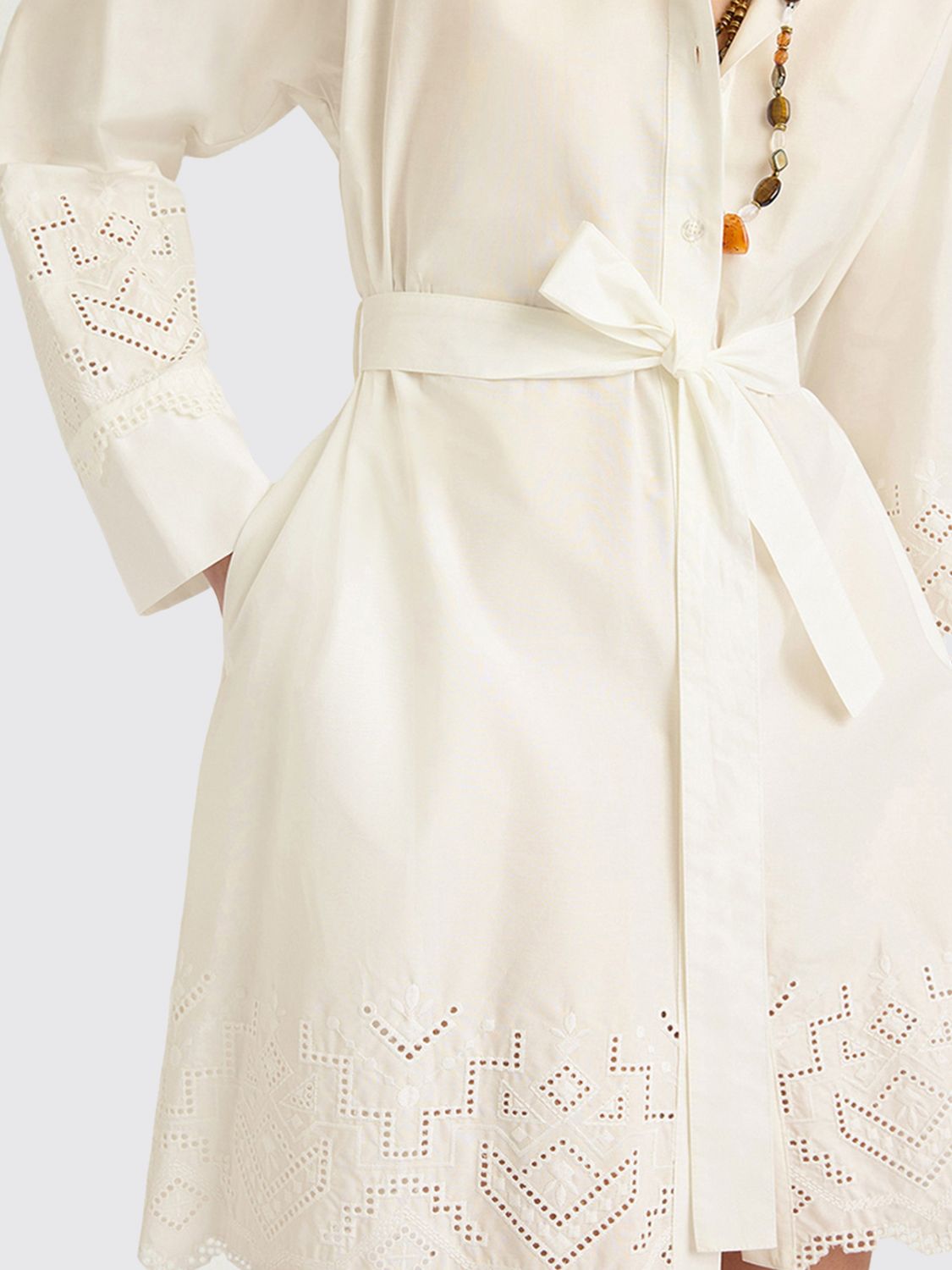 MOMONÌ Dress Woman color Cream