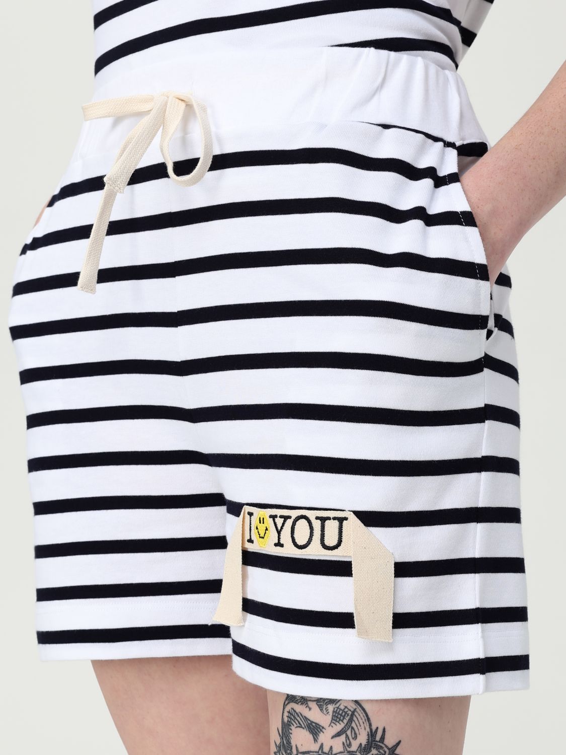 Cotton shorts - White