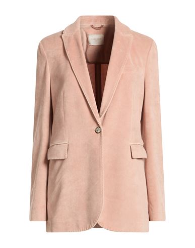 Woman Blazer Antique rose Size 6 Cotton, Polyester