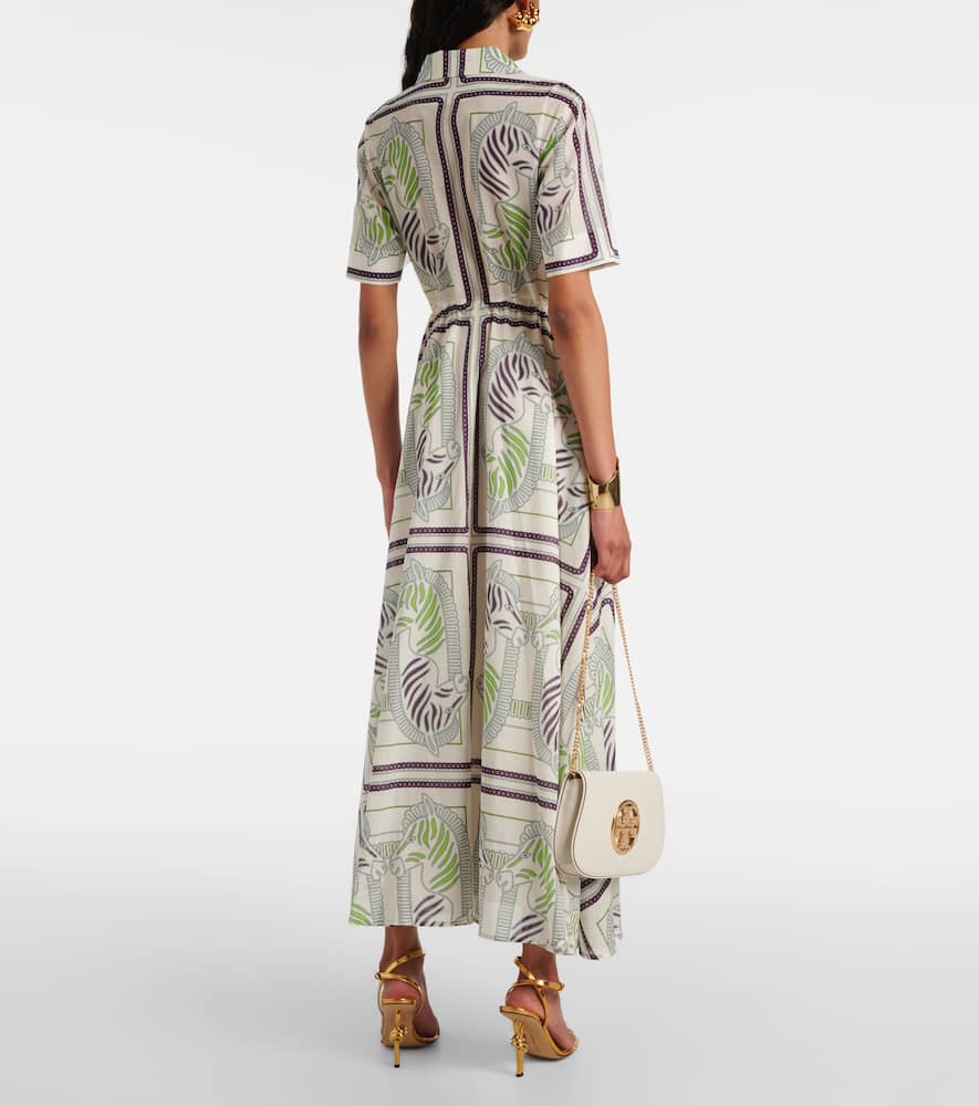 Tory Burch Printed cotton shirt dress