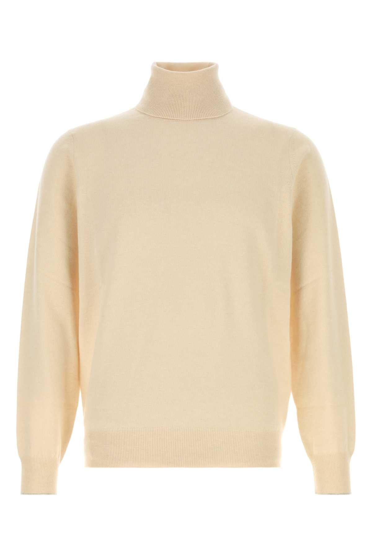 Cashmere Turtleneck Turtleneck — Beige