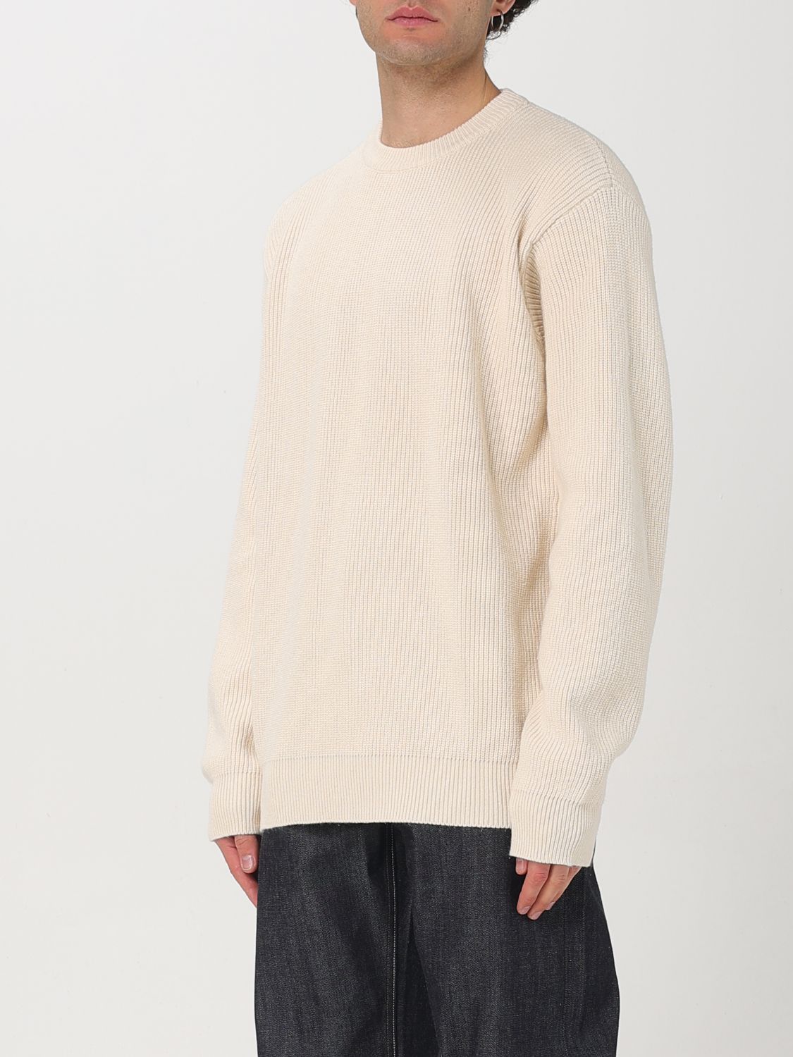 Cardigan Men color Beige