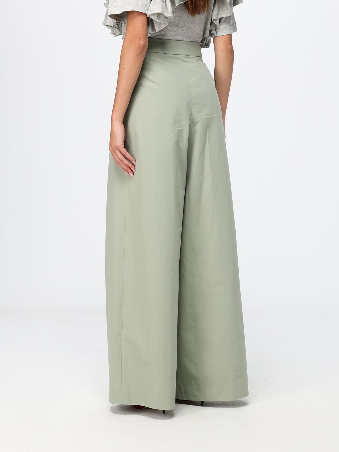 Pants Woman color Green