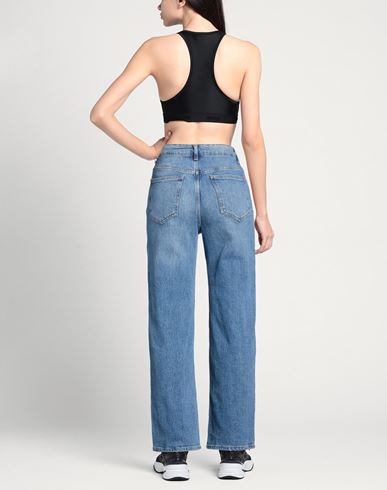 Woman Jeans Blue Size 10 Cotton, Recycled cotton, Elastane