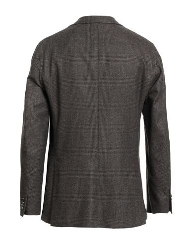 Man Blazer Chocolate brown Size 40 Virgin Wool