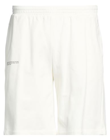 Man Shorts & Bermuda Shorts Off white Size XS Organic cotton