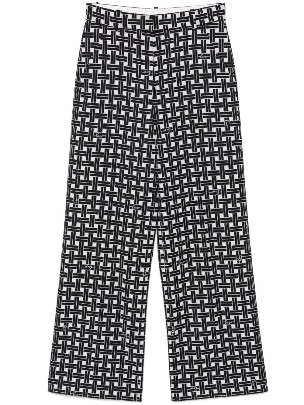 Weave trousers - White