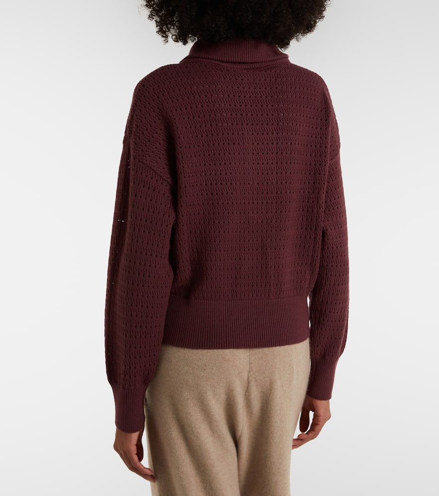 Darla half-zip sweater