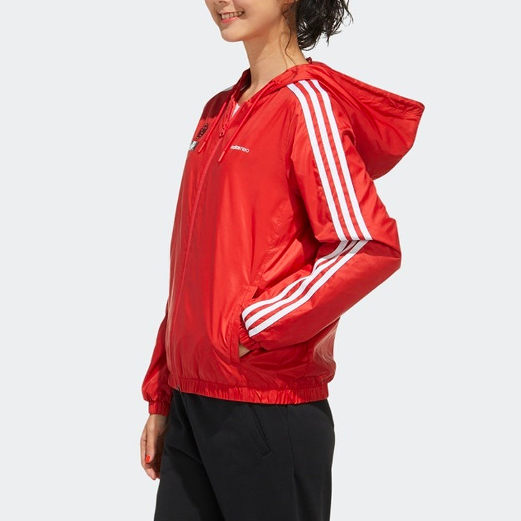 (WMNS) neo x Hua Mulan Printing Jacket Red
