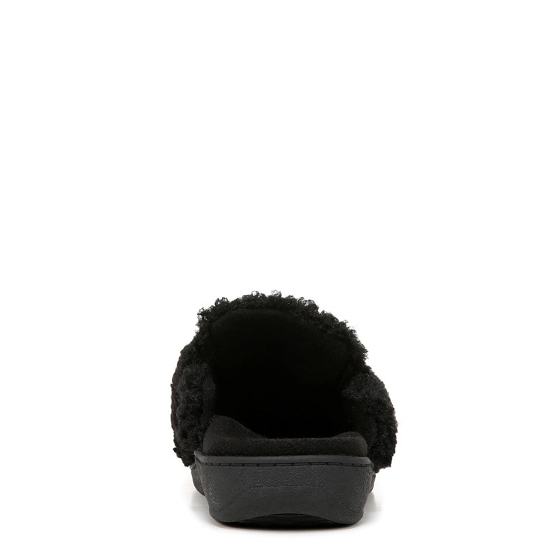 Women's Gemma II Mule Slipper Shoes (Black Fabric)