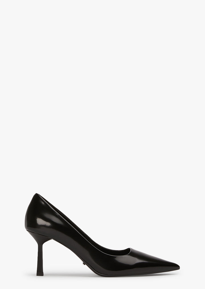 Billy Black Hi Shine Heels