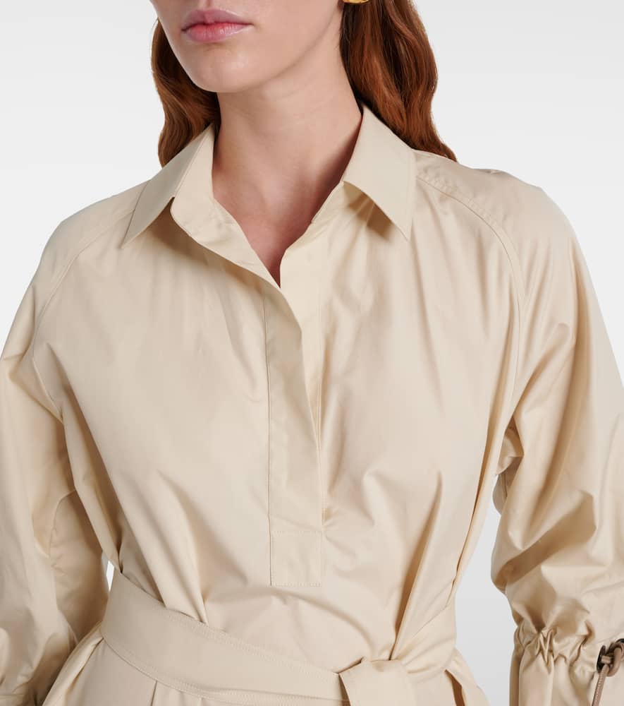 Mirto oversized cotton poplin shirt dress