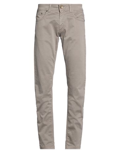 Man Pants Khaki Size 30 Cotton, Elastane
