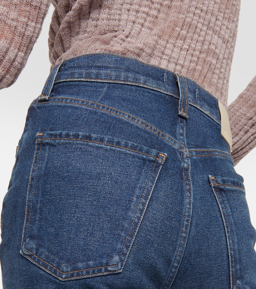 Daphne high-rise straight cropped jeans