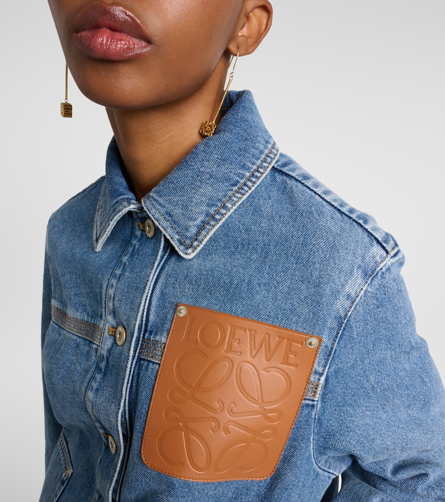 Anagram denim jacket