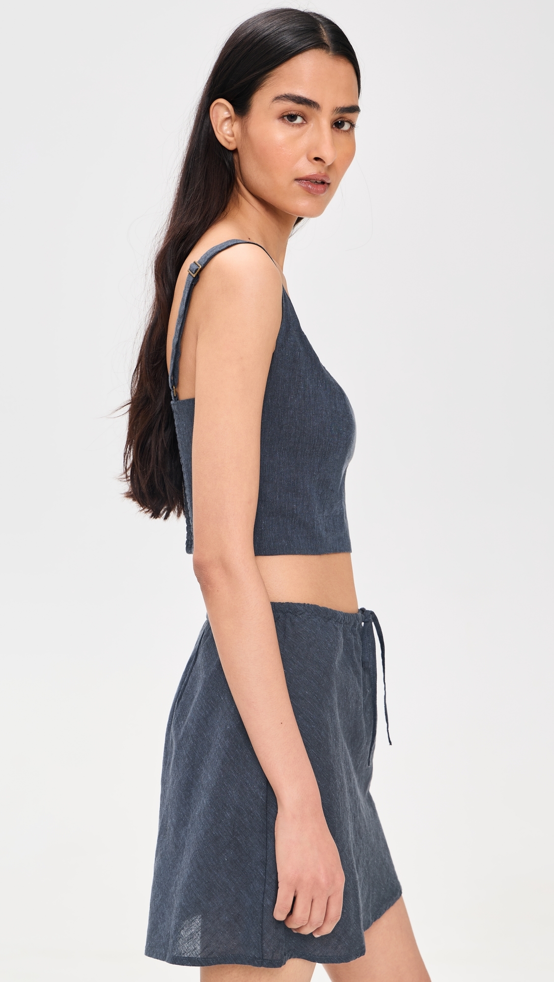 Zoe Hemp Tank India Ink