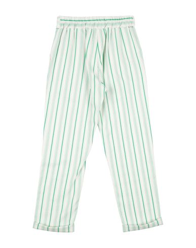 Kid Girl Pants Green Size 10 Viscose, Polyester, Elastane