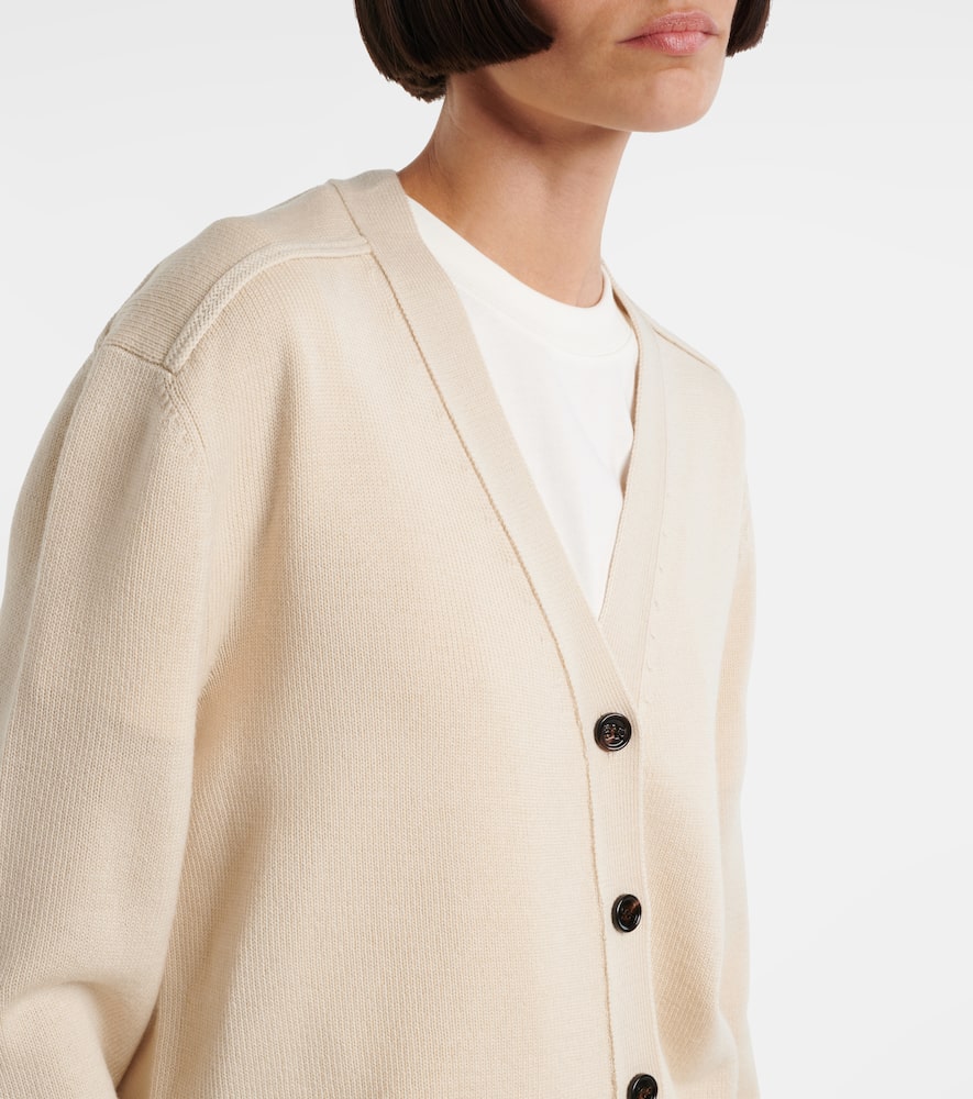 Wool cardigan