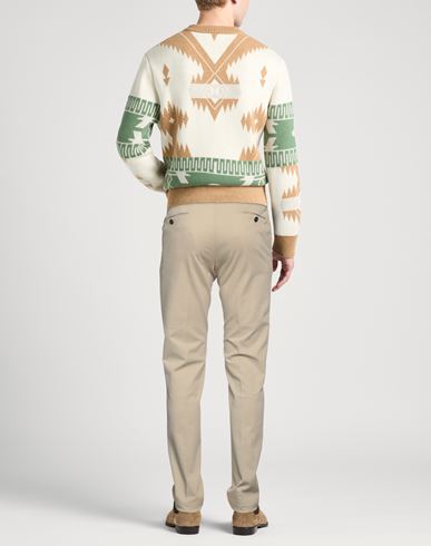 Pt Torino Man Pants Beige Size 34 Cotton, Lyocell, Elastane