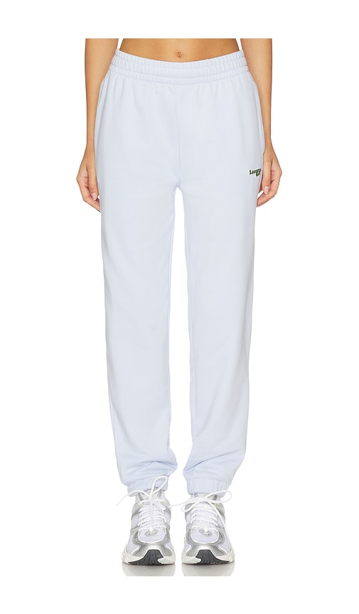 Lacoste Straight Fit Molleton Jogger in Baby Blue. - 34 also , 36
