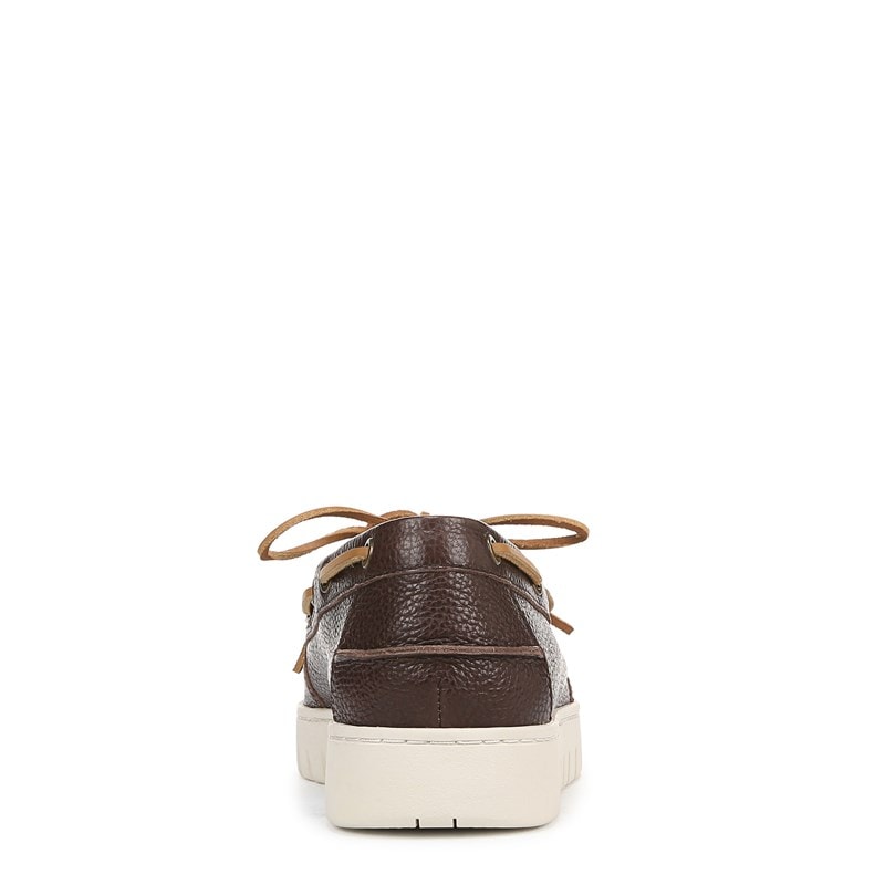 Men's Uptown Boat Shoes (Chocolate Ganache Leather)