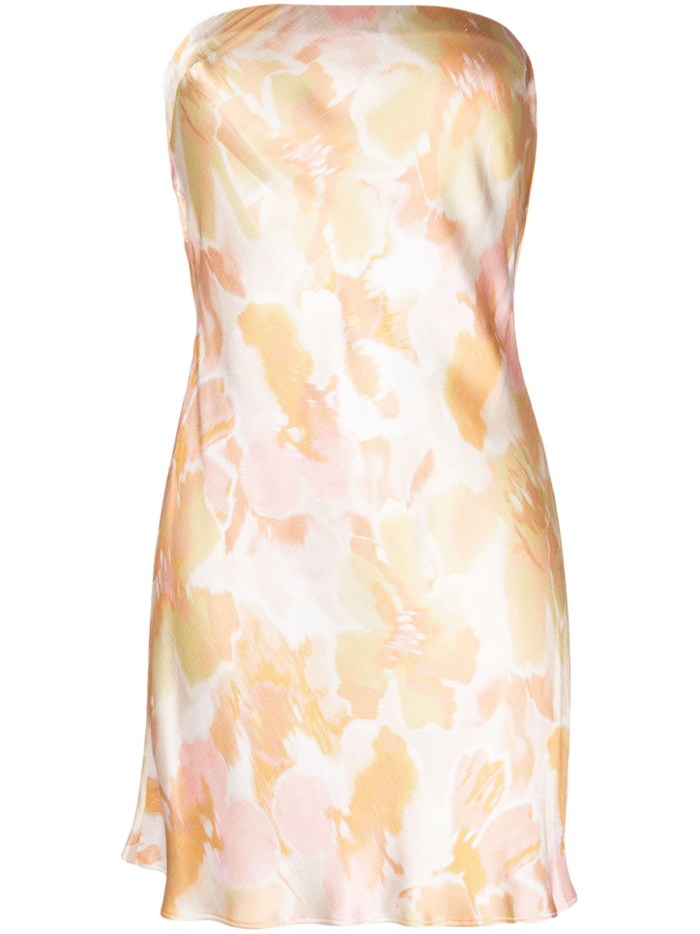 Indi bandeau minidress - Orange