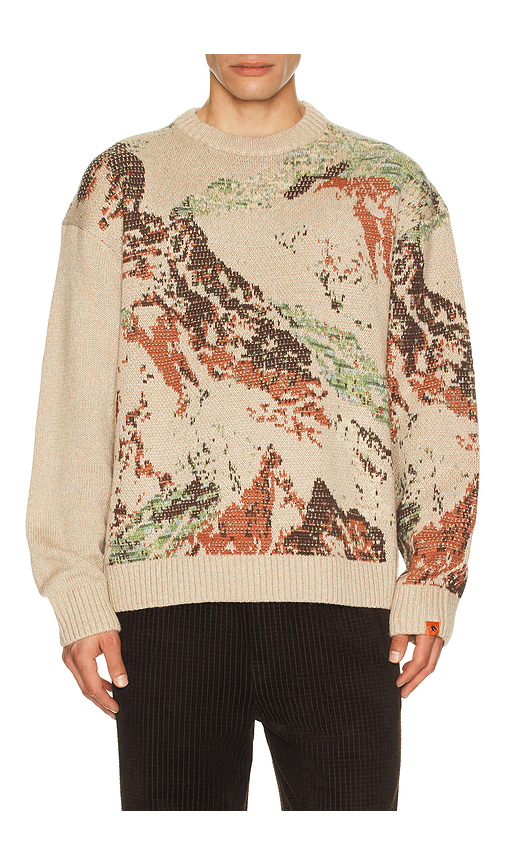 Scotch & Soda Loose Fit Pullover Sweater in Brown. XL/1X. Also in L