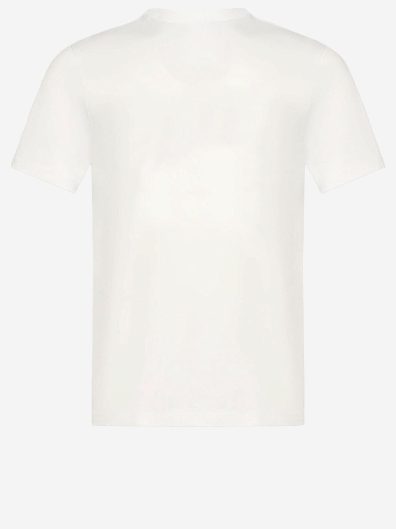Logo-Print Cotton T-Shirt — White