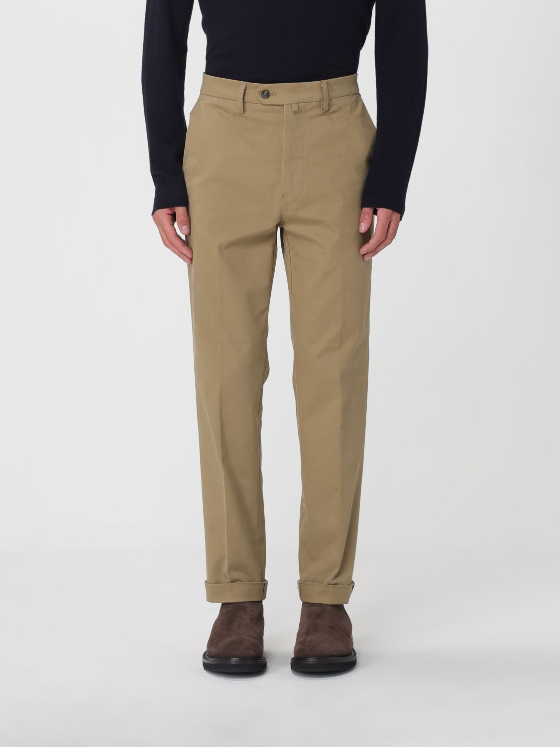 Pants Men color Beige