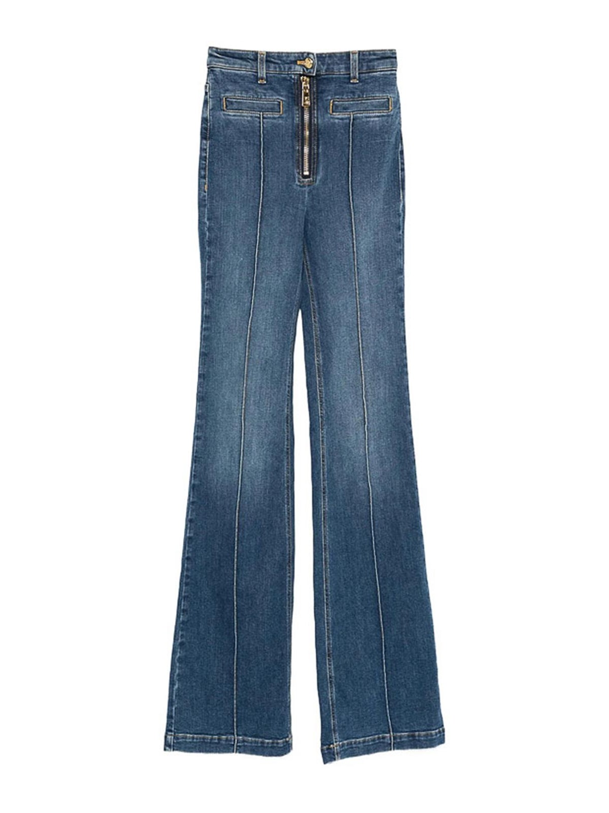Zip-front Trousers