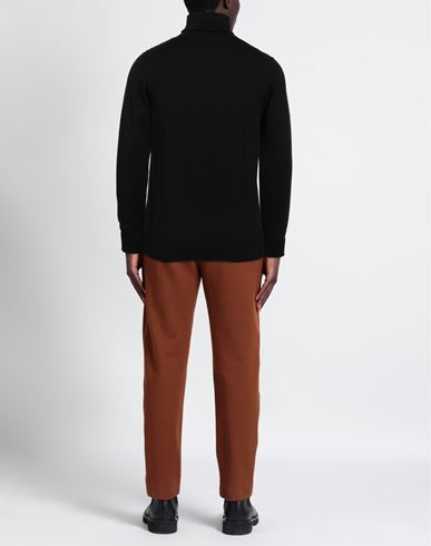 Alpha Studio Man Turtleneck Black Size 46 Merino Wool