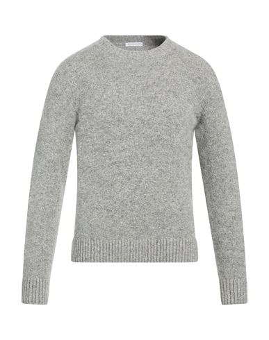 Man Sweater Light grey Size 38 Cotton, Alpaca wool, Polyamide, Wool, Elastane