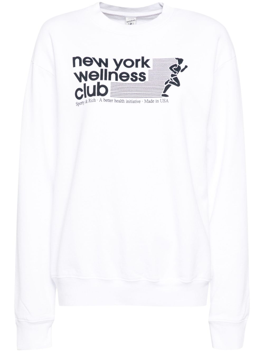 USA Wellness club sweatshirt - White