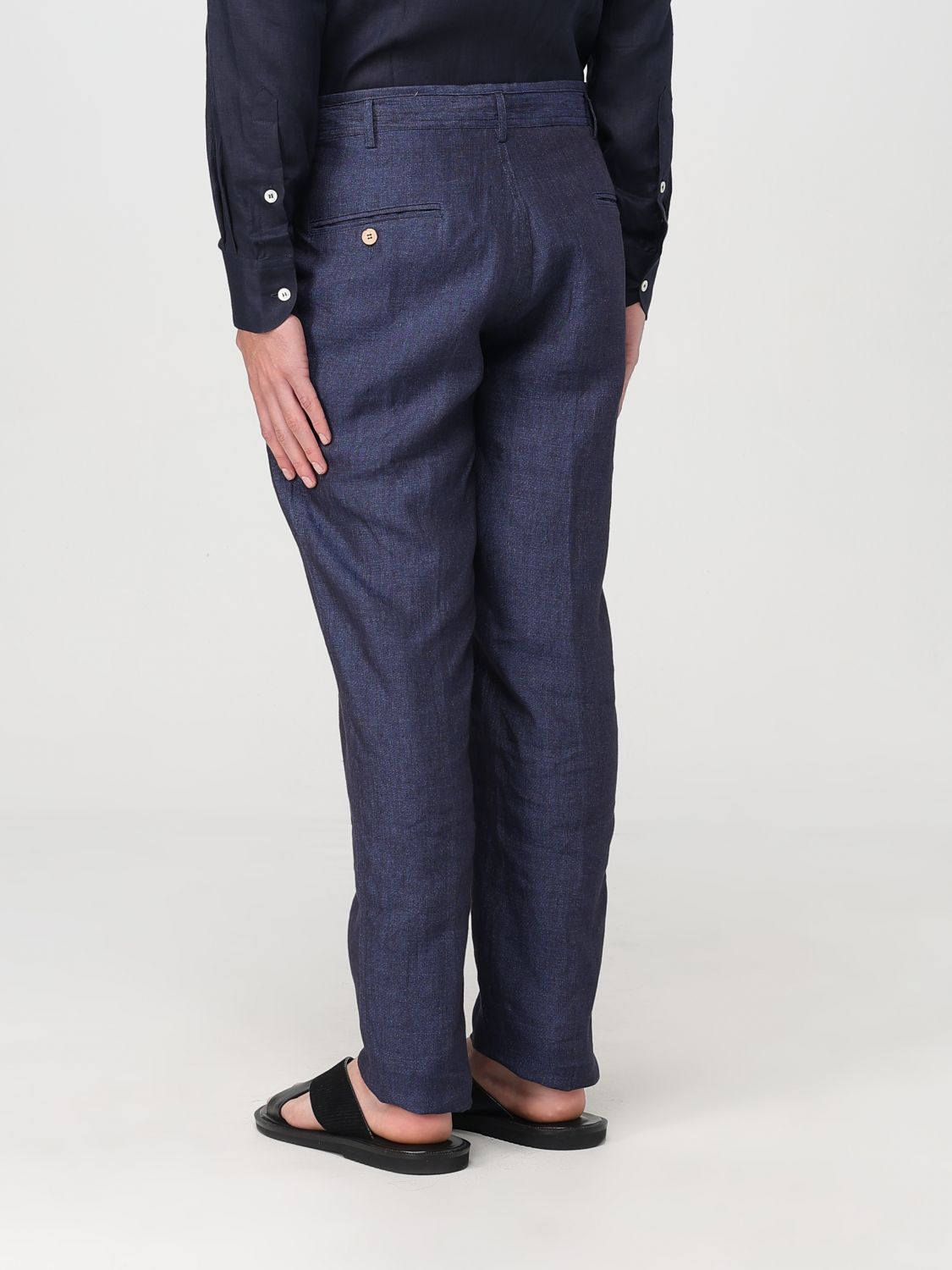 Pants Men color Navy